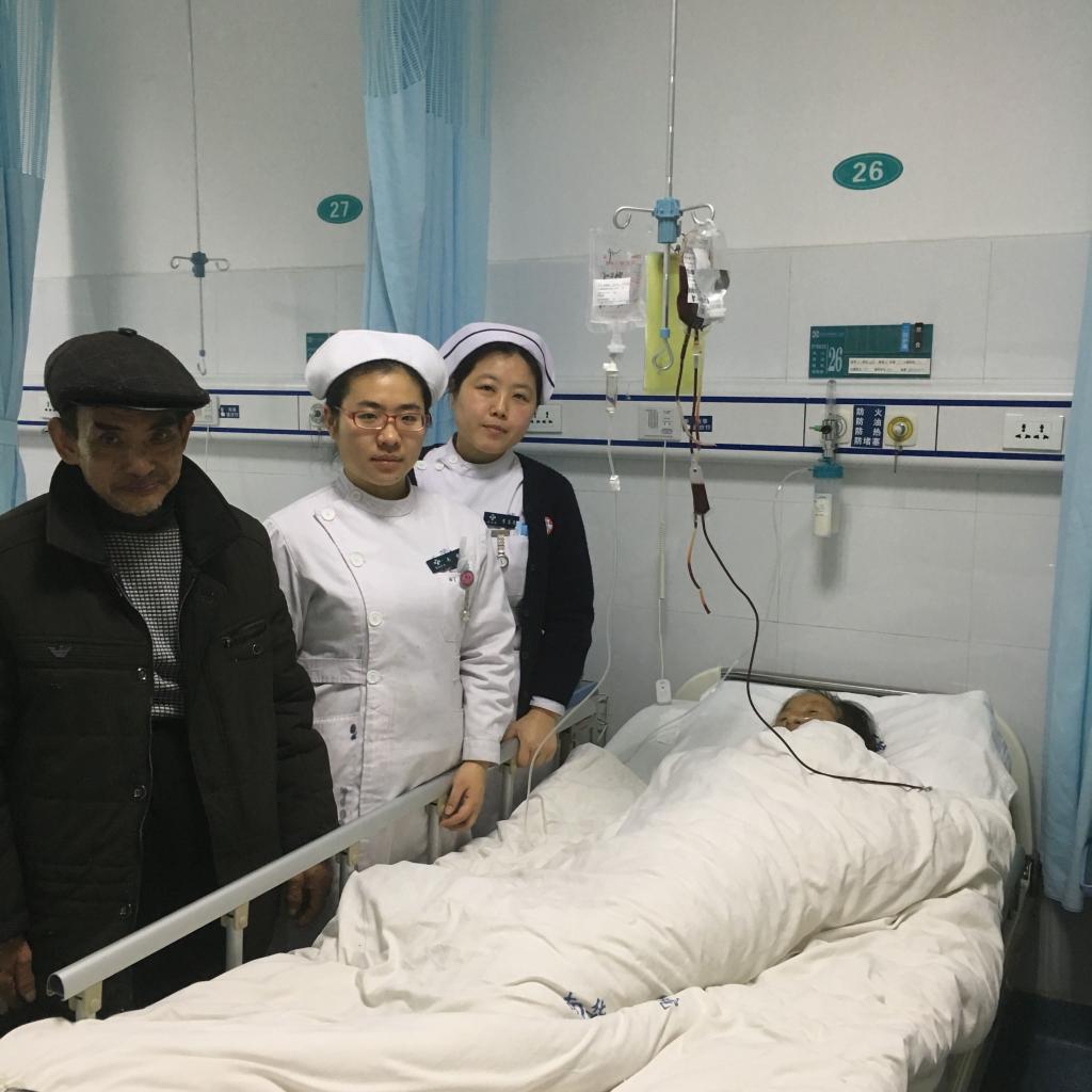 附一医院医护人员志愿为住院患者无偿献血