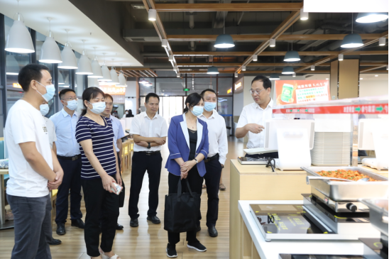 省委教育工委、省教育厅领导来校检查开学工作